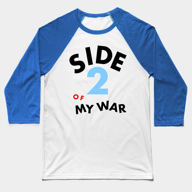 SIDE 2 Baseball T-Shirt by PUNK ROCK DISGUISE SHOPPE